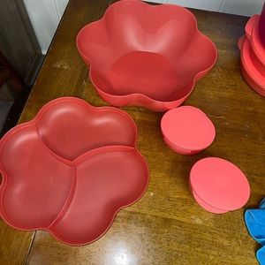 Tupperware Chip N Dip Set